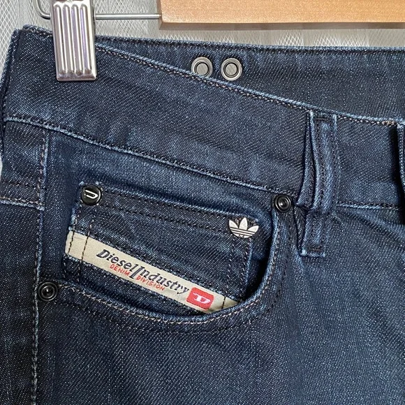 Diesel Women’s Boot Cut Jeans in Dark Indigo - Picture 3 of 13